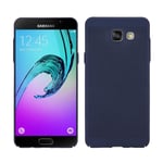 Étui pour Téléphone Portable Samsung Galaxy A3 (2017) Coque Arrière Bumper Bleu