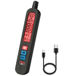 BSIDE G1 Détecteur Multigaz Détecteur de Fuite de Gaz Naturel Rechargeable avec Alarme Sonore/Visuelle/Vibration Stylo Détecteur de Gaz Portable avec Housse pour LPG Butane Propane Camping Car Maison