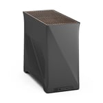 Fractal Design Era 2 ITX Case Charcoal Gray - støtter skjermkort opptil 326 mm og vannkjøling opptil 280 mm