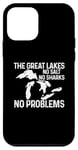 Coque pour iPhone 12 mini The Great Lakes No Salt No Shark No Problem Midwest Majestic