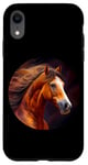 Coque pour iPhone XR Crinière gracieuse pour cheval de course Nature Force