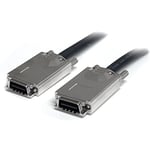 StarTech.com 1m Infiniband External SAS Cable - SFF-8470 to SFF-8470 - Up to 6 Gbps (SAS7070S100)