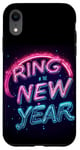 Coque pour iPhone XR Bague vibrante dans le costume de discours du Nouvel An