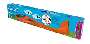 JAMARA- Patins en Mousse 2 en 1-Pilo XL-Super léger (160 g), Presque Indestructible, empennage d'altitude pour looping ou vol Coulissant, 86 cm d'envergure, 460485, Orange