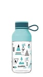 Quokka KIDS ICE INDIAN | BOUTEILLE FABRIQUÉE EN ECOZEN AVEC CROCHET EN ACIER INOXYDABLE 430 ML