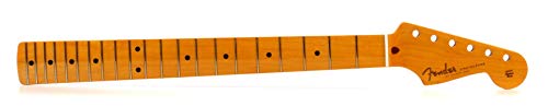 Fender Classic Series '50s Stratocaster® Neck, Lacquer Finish, 21 Vintage Frets, Soft "V" Shape, Maple Fingerboard