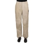 Off-White Virgil Abloh Extended Pantalon Chino Fermetures Logo Beige NOIR S