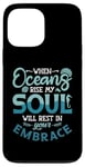 iPhone 13 Pro Max When Oceans Rise My Soul Freediving Apnoe Fans Freediver Case