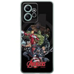 ERT GROUP mobile phone case for Xiaomi REDMI NOTE 12 4G original and officially Licensed Marvel pattern Avengers 028 optimally adapted to the shape of the mobile phone, case made of TPU