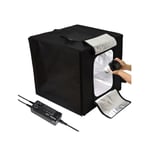 Portable Double Light LED Ministudio L80x80x80cm