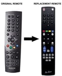 Replacement HUMAX Remote control for RM-108 Foxsat-HD Freesat Set-Top Box