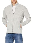 Schott NYC Homme Plecorage1 Pull Sweater, Hea L.grey, XXL EU