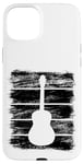 Coque pour iPhone 15 Plus Guitare Esquisse Instrument de musique pour guitaristes