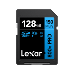 Lexar SDXC 800x Pro UHS-I C10 (V30) U3 R150 / W45 128GB