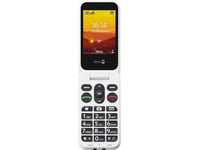 Doro Leva L30, Gripare, Ett Sim-Kort, 7,11 Cm (2.8"), 2 Mp, 1150 Mah, Röd, Vit