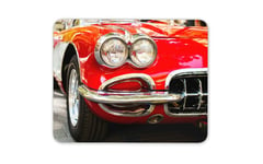 Retro Red Car Mouse Mat Pad - Cars Racing Dad Brother Fun Gift PC Computer #8542