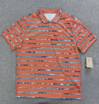 Nike Court Victory Polo Shirt Mens Large Multi Colour Dri-Fit Stripe Golf Casual