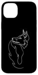 Coque pour iPhone 14 Plus One Line Fox