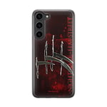 ERT GROUP mobile phone case for Samsung S23 original and officially Licensed Horror pattern Nightmare on Elm Street 004 optimally adapted to the shape of the mobile phone, case made of TPU