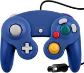 Wired Choc Classique Controller Gamepad Joystick Joypad Compatible Pour Nintendo Gamecube Ngc Wii Console Jeux Vidéo Couleur Bleu