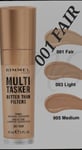 Rimmel London Multi Tasker Primer FOUNDATION 30 ml  Shade 001 FAIR