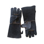 Gants Résistants à La Chaleur Et Au Feu Gants De Soudage Pour Cheminée, Poêle, Four, Grill, Soudage, Barbecue, Porte-Casserole, Gants De Protection