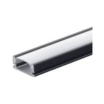 Profilé Aluminium Noir Fin 7mm pour Ruban led 2m