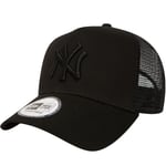 New Era 9FORTY New York NY Yankees MLB Adjustable Trucker Baseball Cap Hat Black