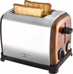 Kalorik Toaster stainless steel 2Sl Classic Copper & St Steel wide slot TO 45726