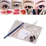 Permanent Eyebrow Micro Needle Pen Ink Cups Practical Skin Set Tattoo