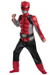 Red Ranger Classic Saban's Power Rangers Beast Morphers Superhero Boys Costume S