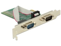 DELOCK – PCI Express Card to 2 x Serial RS-232 (89555)