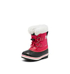 Sorel Yoot Pac Nylon Wp Unisex Kids Winter Boots, Bright Rose 2023, 2 UK