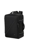 American Tourister Take2Cabin - Sac de cabine Ryanair 25 x 20 x 40 cm, 24 L, 0.50 kg, bagage à main, sac à dos d'avion S, sous-siège, noir (Black)