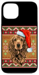 Coque pour iPhone 13 Enjoy Christmas New Year Present T-shirt, Xmas Santa Dog Fun