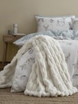 'Carved Faux Fur'  Blanket Throw