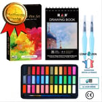 CONFO® Art Paint Set 40 delar Solid Akvarell Set Custom 36 Colors Gouache Art Pigment Paint Medföljer