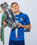 Maillot Italie Équipe Nationale Italien Finale UEFA Nicolo' BARELLA 18