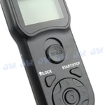 LCD Timer Remote Control for Nikon Z9 D5 D4 D850 D810 D800 D700 D500 D300 D200