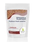 Ispaghula Plantago 350mg Psyllium Husk 180 Capsules Healthy Mood