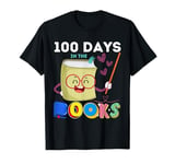 funny 100 days in the books Librarian Reading T-Shirt