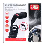 Carpoint Spiral Laddkabel Elbil Typ2gt2 32A 3ph 6 meter