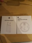 Usb Power Adapter/Iphone 7 Lightning To Usb Cable