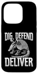 Coque pour iPhone 14 Pro Déguisement Tatou Animal Armadillos