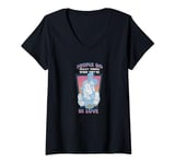 Disney Hercules Megara Vintage Love Quote Fleece V-Neck T-Shirt