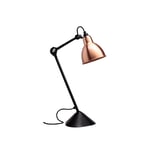 Lampe Gras by DCWéditions - Lampe Gras No205 - Round - Svart bas, Koppar - Bordlamper - Bernard-Albin Gras - Kobber