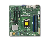 Supermicro X11ssl-F, Intel, Lga 1151 (Pistoke H4), E3-1200, 14 Nm, 8 Gt/S, 80 W