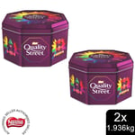 Nestle Quality Street Milk And Dark Cremes Chocolate Gift Tin, 2x1.936kg