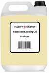 10 Litres Harry Harvey Rapeseed Cooking Oil vegetable cafe restaurant Frying 10L