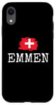 Coque pour iPhone XR Emmen City Suisse Vacances Ville Femmes Hommes Suisse